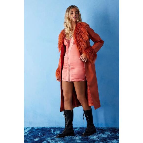 Urban Outfitters Piper Satin Corset Dress size Small - Picture 8 of 8